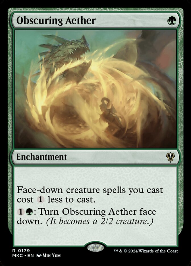 Obscuring Aether (179) - Murders at Karlov Manor Commander (MKC)