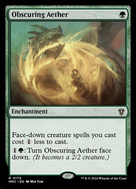 Obscuring Aether (179) - Murders at Karlov Manor Commander (MKC)