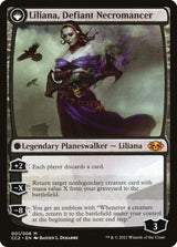 Liliana, Heretical Healer // Liliana, Defiant Necromancer (1) - Commander Collection: Black (CC2)