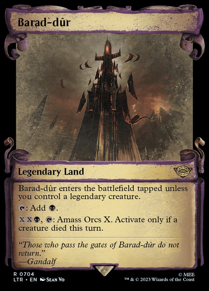 Barad-dûr (704) - The Lord of the Rings: Tales of Middle-earth (LTR)
