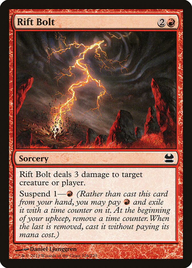 Rift Bolt (126) - Modern Masters (MMA)