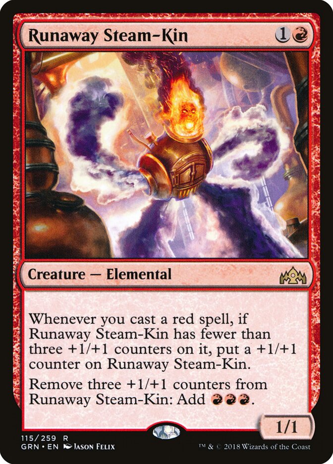 Runaway Steam-Kin (115) - Guilds of Ravnica (GRN)