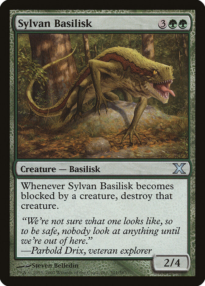 Sylvan Basilisk (301) - Tenth Edition (10E)