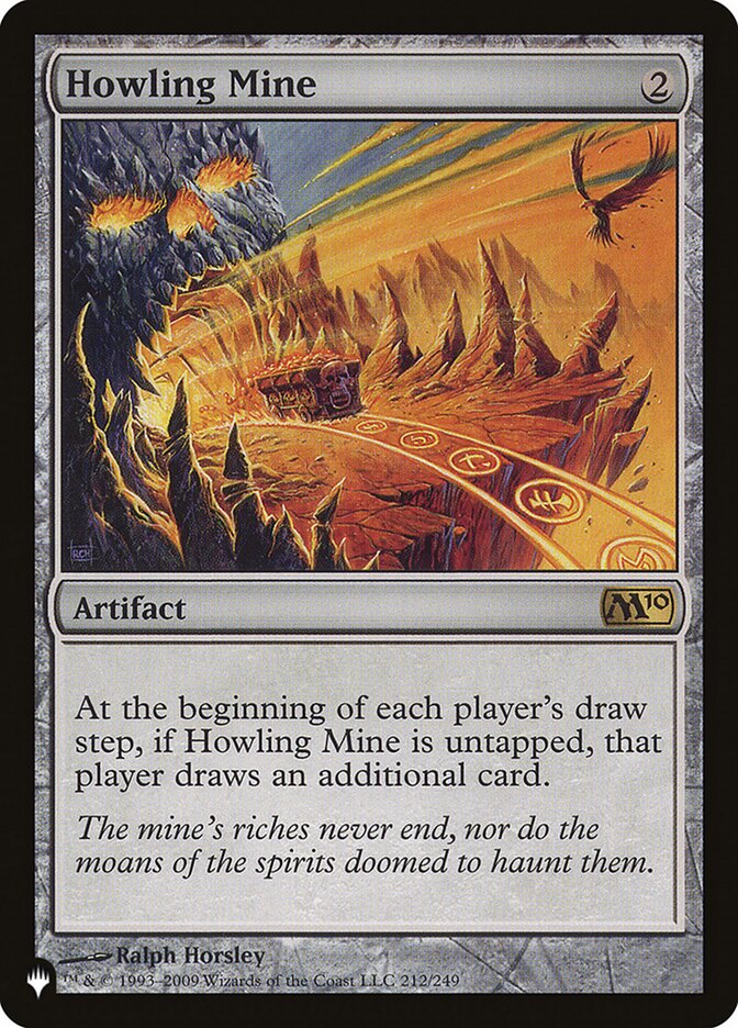 Howling Mine (M10-212) - The List (PLST)