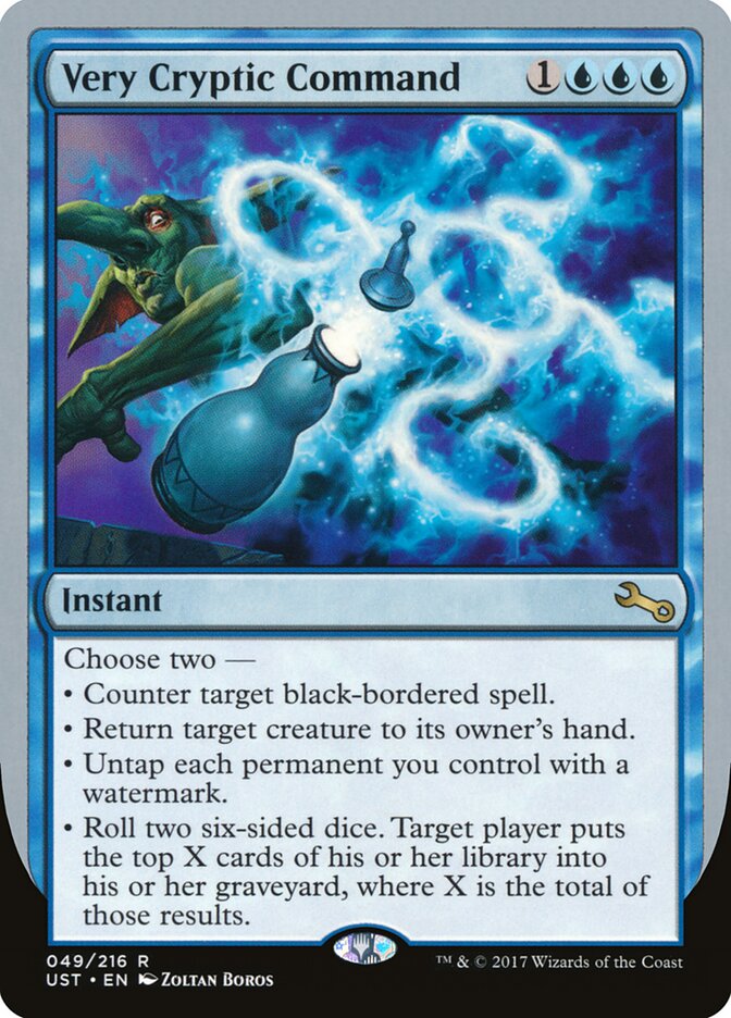 Very Cryptic Command (49e) - Unstable (UST)