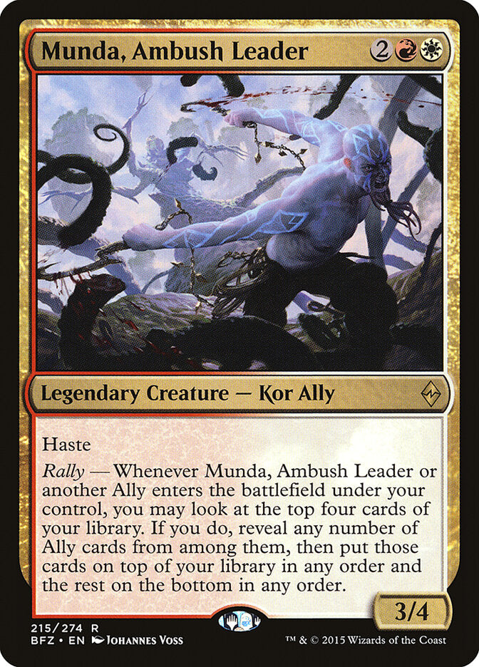 Munda, Ambush Leader (215) - Battle for Zendikar (BFZ)