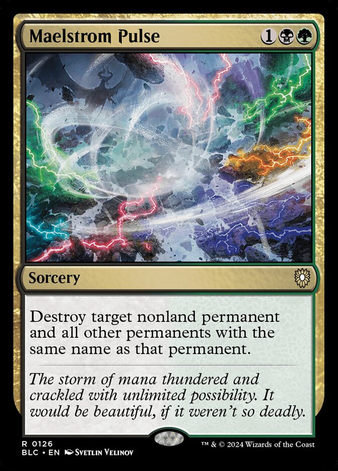 Maelstrom Pulse (126) - Bloomburrow Commander (BLC)