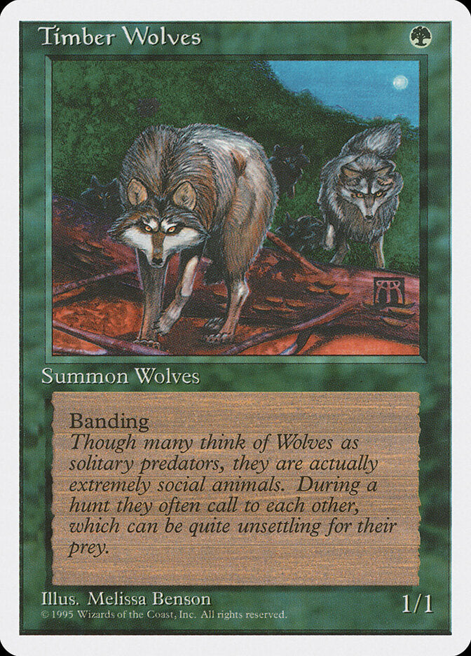 Timber Wolves (275) - Fourth Edition (4ED)