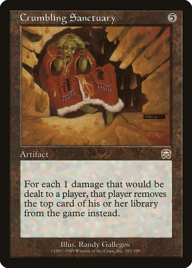 Crumbling Sanctuary (292) - Mercadian Masques (MMQ)