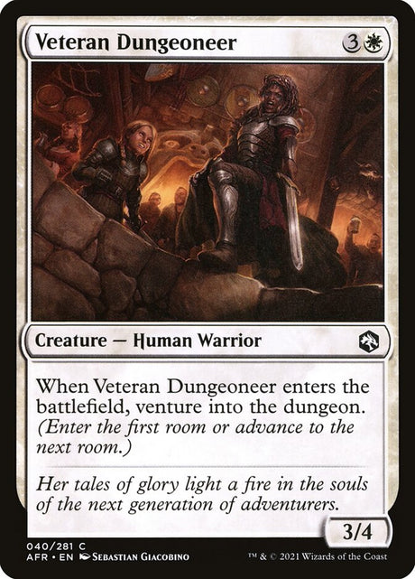 Veteran Dungeoneer (40) - Adventures in the Forgotten Realms (AFR)