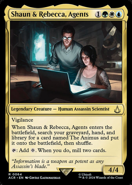 Shaun & Rebecca, Agents (64) - Assassin's Creed (ACR)
