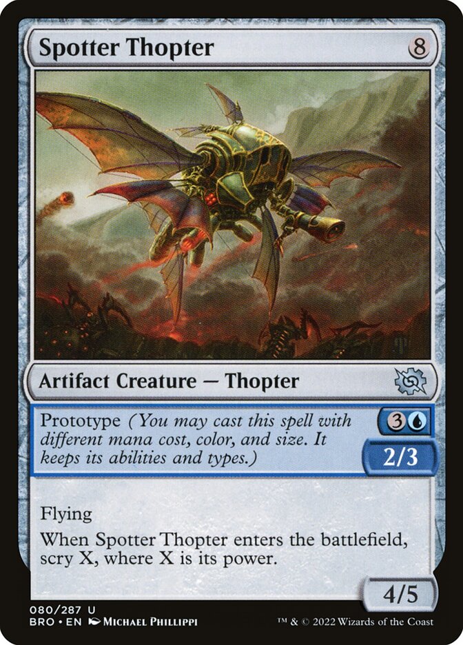 Spotter Thopter (80) - The Brothers' War (BRO)