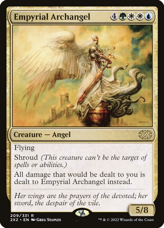 Empyrial Archangel (209) - Double Masters 2022 (2X2)