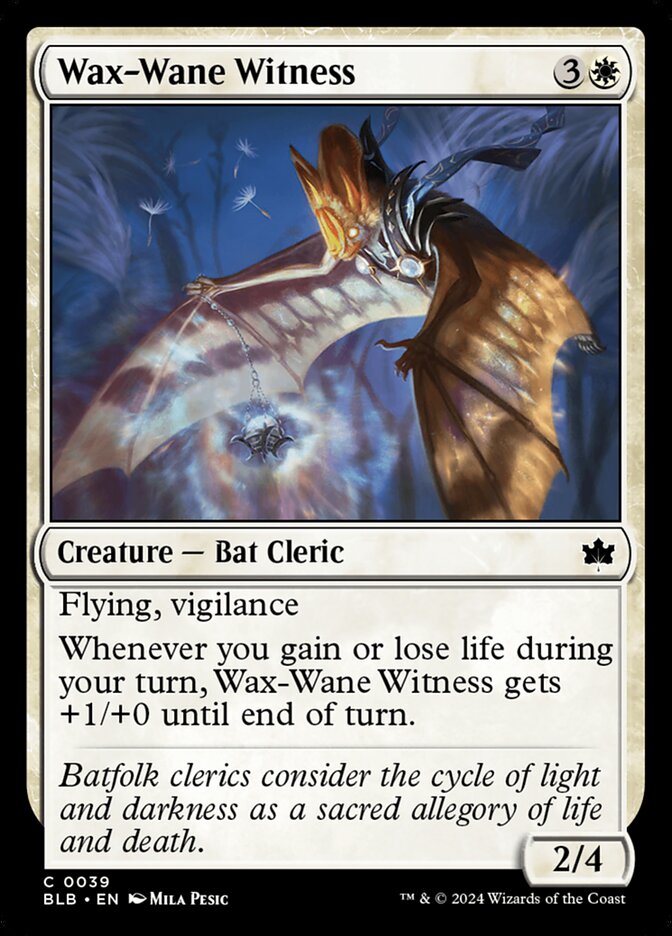 Wax-Wane Witness - Bloomburrow (BLB)
