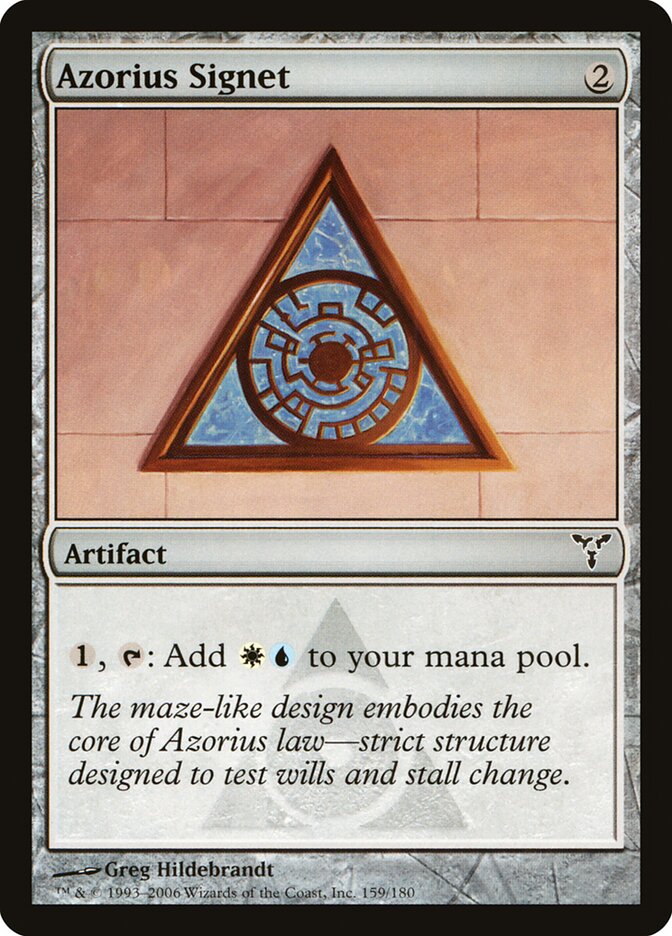 Azorius Signet (159) - Dissension (DIS)