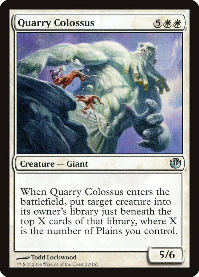 Quarry Colossus (22) - Journey into Nyx (JOU)