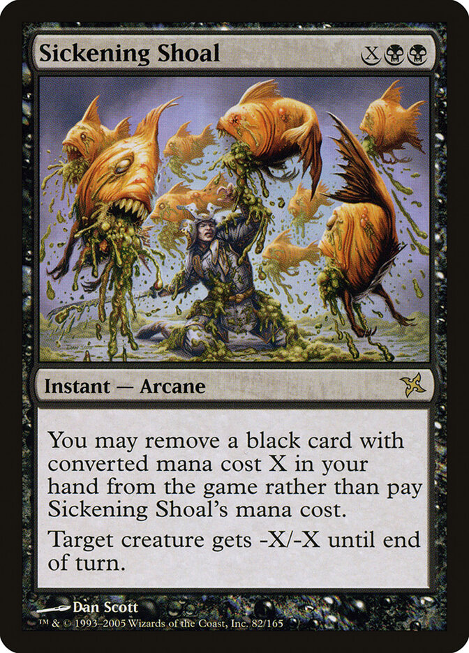 Sickening Shoal (82) - Betrayers of Kamigawa (BOK)