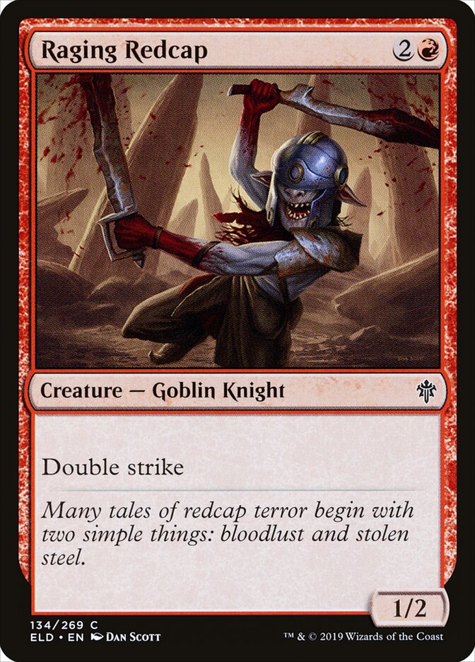 Raging Redcap (134) - Throne of Eldraine (ELD)