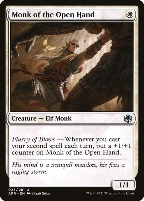 Monk of the Open Hand (25) - Adventures in the Forgotten Realms (AFR)