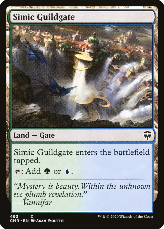 Simic Guildgate (493) - Commander Legends (CMR)