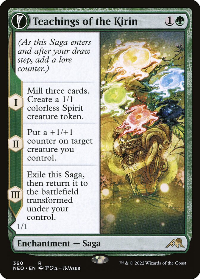 Teachings of the Kirin // Kirin-Touched Orochi (360) - Kamigawa: Neon Dynasty (NEO)