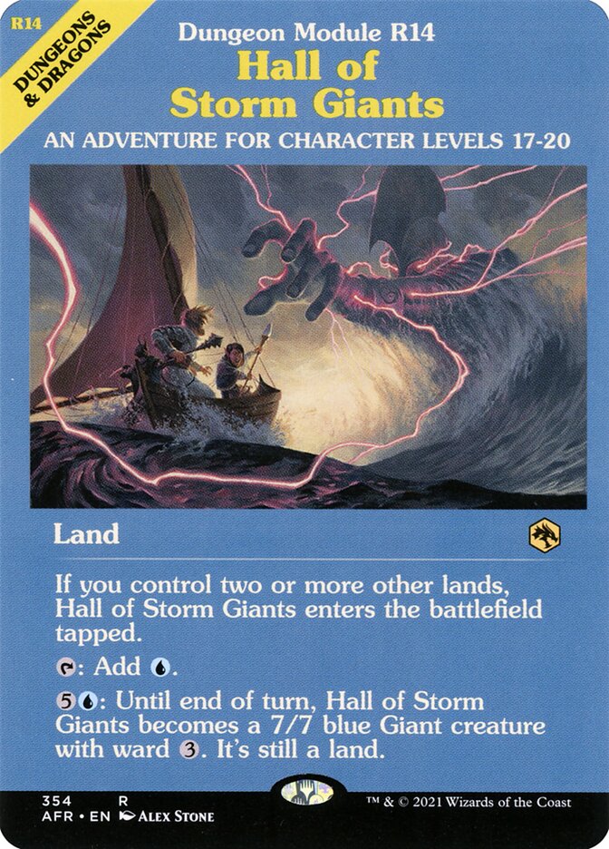 Hall of Storm Giants (354) - Adventures in the Forgotten Realms (AFR)