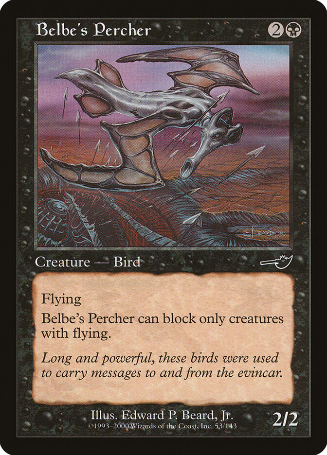 Belbe's Percher (53) - Nemesis (NEM)
