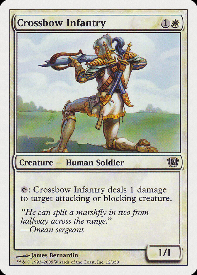 Crossbow Infantry (12) - Ninth Edition (9ED)