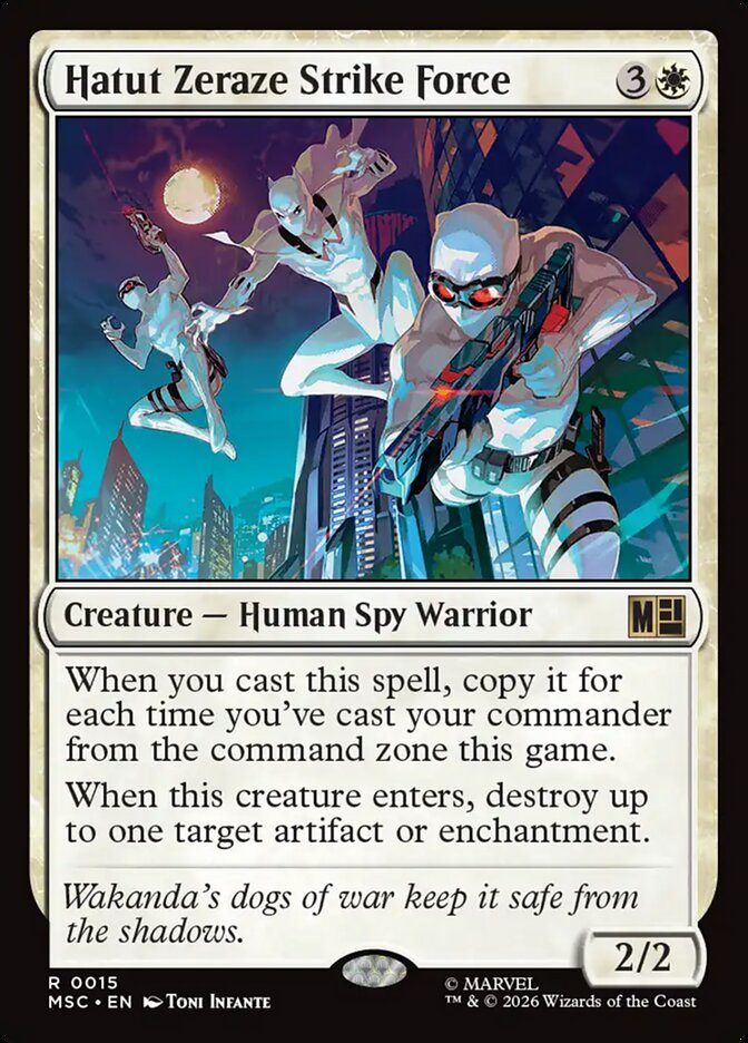 Hatut Zeraze Strike Force (15) - Marvel Super Heroes Commander (MSC)