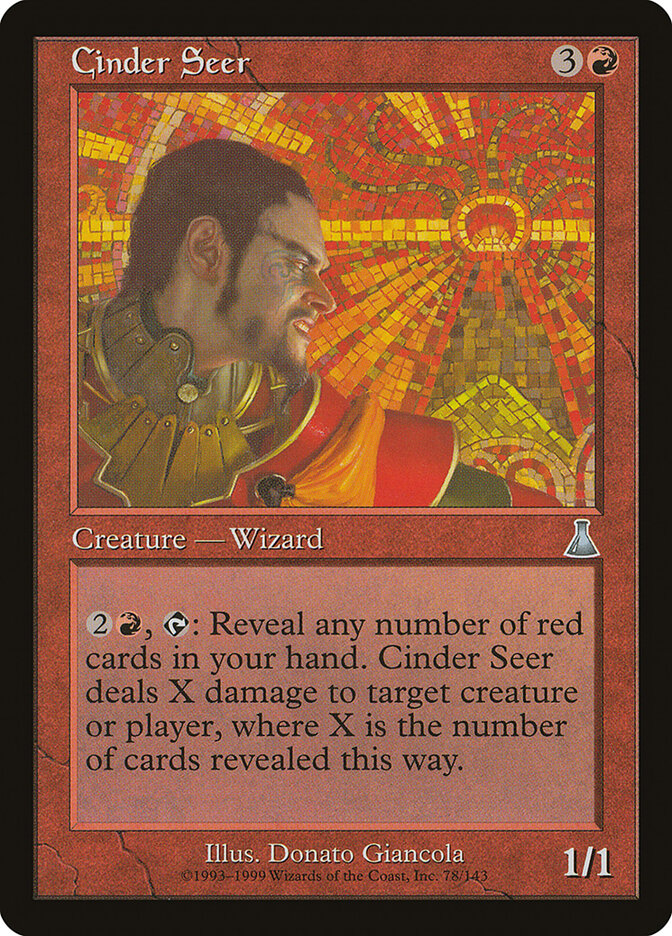 Cinder Seer (78) - Urza's Destiny (UDS)