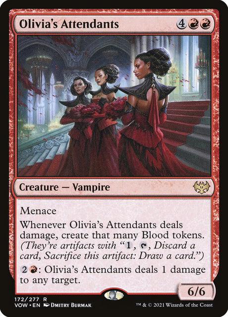 Olivia's Attendants (172) - Innistrad: Crimson Vow (VOW)