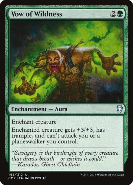 Vow of Wildness (148) - Commander Anthology Volume II (CM2)