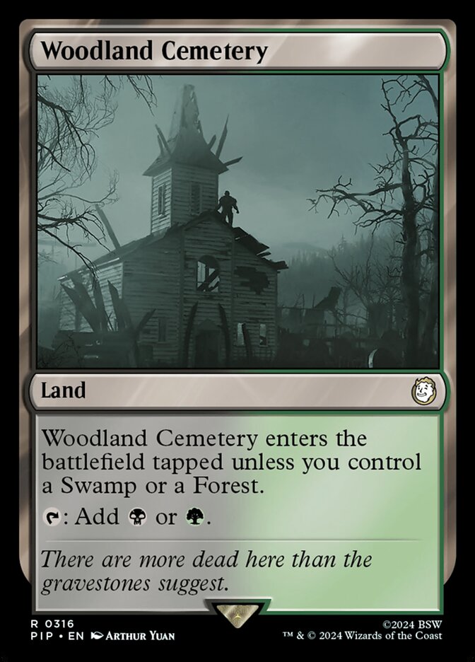 Woodland Cemetery - [Foil] Fallout (PIP)