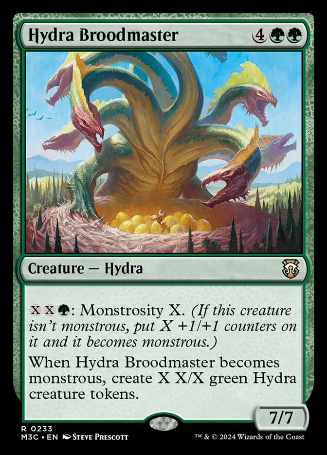 Hydra Broodmaster (233) - Modern Horizons 3 Commander (M3C)