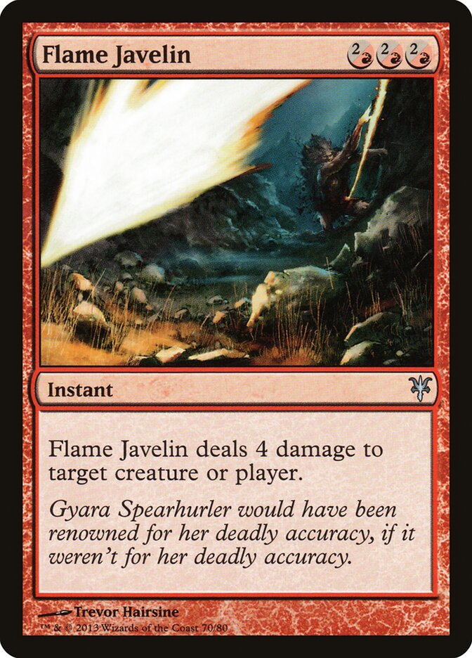 Flame Javelin (70) - Duel Decks: Sorin vs. Tibalt (DDK)