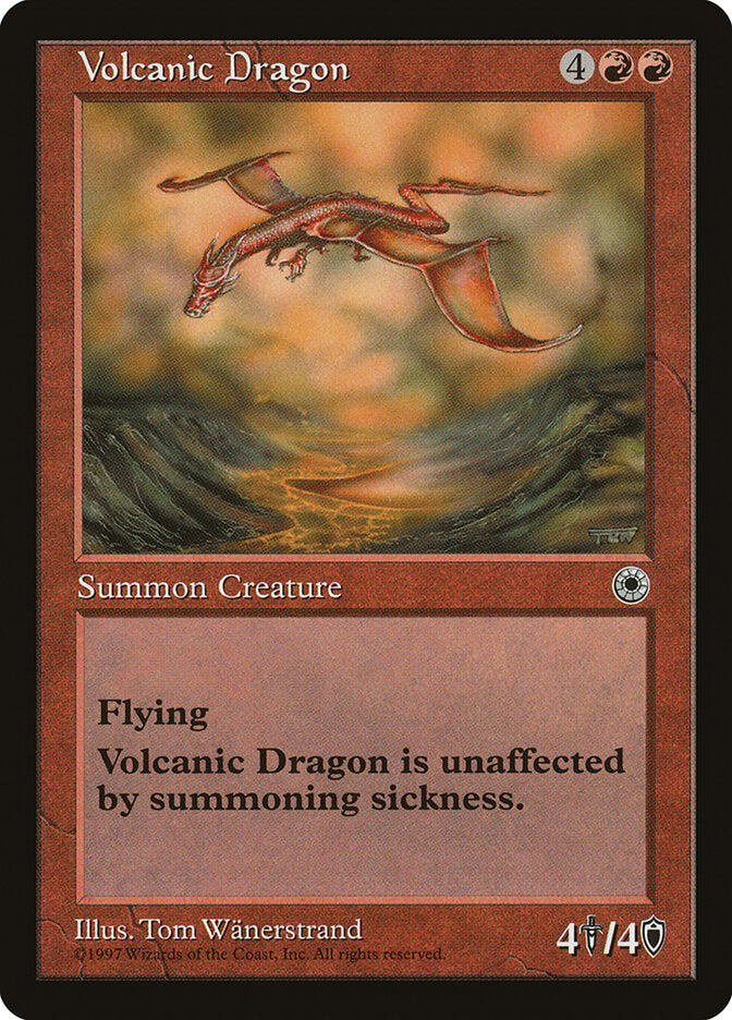 Volcanic Dragon (153) - Portal (POR)