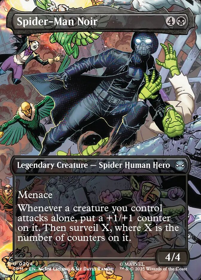 Spider-Man Noir (204) - [Borderless] Marvel's Spider-Man (SPM)