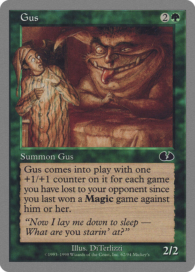Gus (62) - Unglued (UGL)