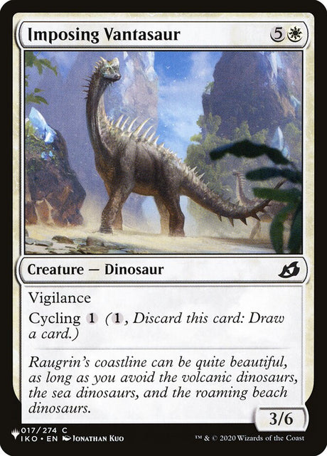 Imposing Vantasaur (IKO-17) - The List (PLST)