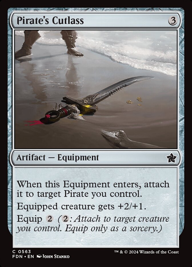 Pirate's Cutlass (563) - Foundations (FDN)
