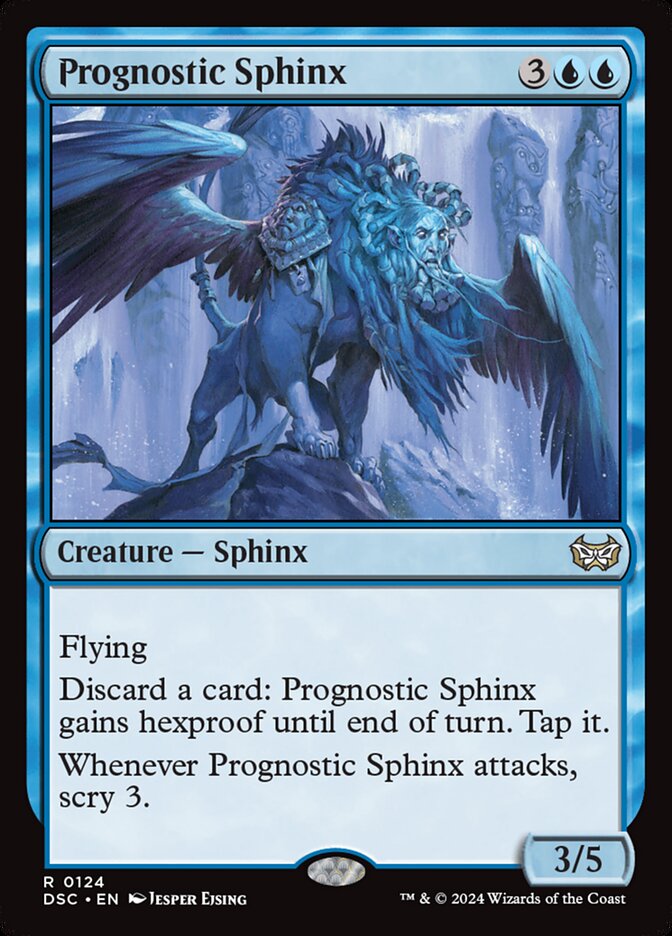 Prognostic Sphinx (124) - Duskmourn: House of Horror Commander (DSC)