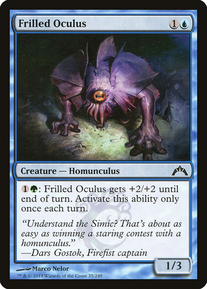 Frilled Oculus (35) - Gatecrash (GTC)