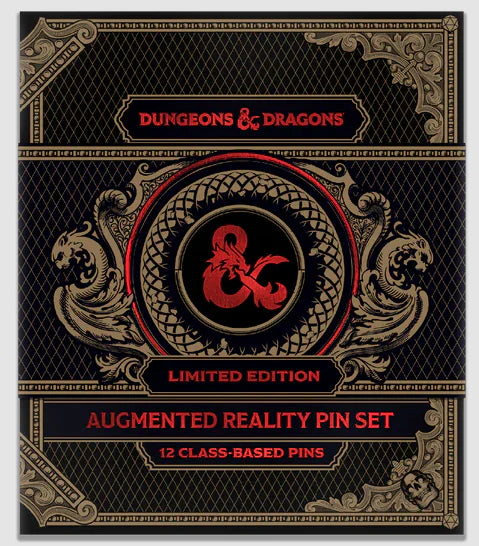 Dungeons & Dragons: Limited Edition Augmented Reality Enamel Pin Set