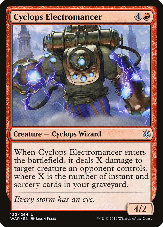 Cyclops Electromancer (122) - War of the Spark (WAR)