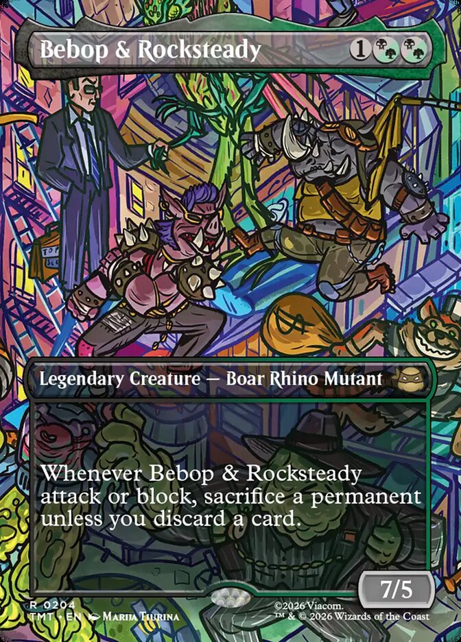 Bebop & Rocksteady (204) - Teenage Mutant Ninja Turtles (TMT)