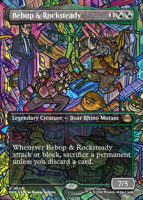 Bebop & Rocksteady (204) - Teenage Mutant Ninja Turtles (TMT)