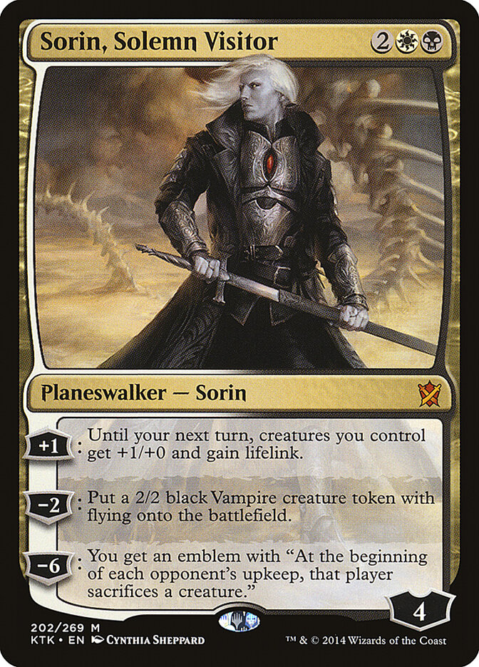 Sorin, Solemn Visitor (202) - Khans of Tarkir (KTK)
