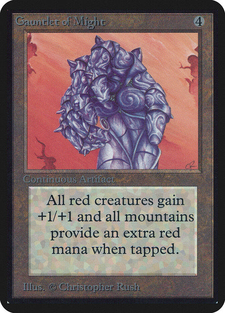 Gauntlet of Might (244) - Limited Edition Alpha (LEA)