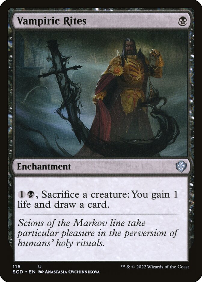 Vampiric Rites (116) - Starter Commander Decks (SCD)