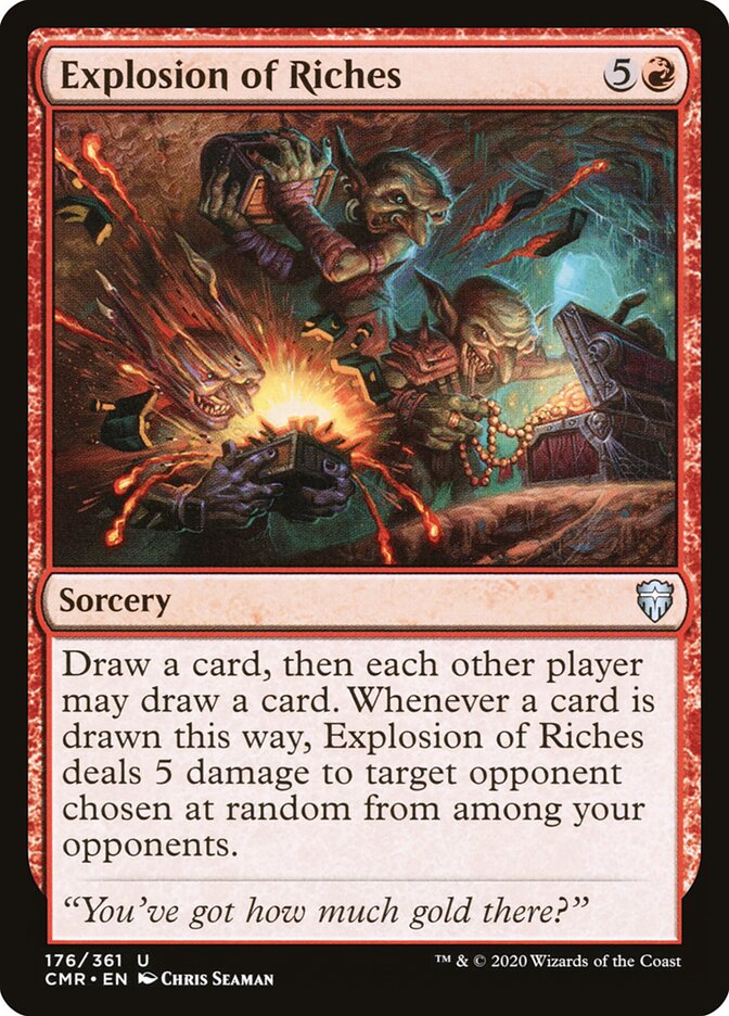 Explosion of Riches (176) - Commander Legends (CMR)